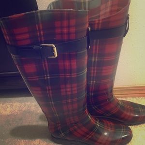 Ralph Lauren rain boots sz 7 NWOB